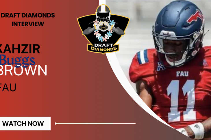 Kahzir "Buggs" Brown, DB, Florida Atlantic| 2025 NFL Draft Prospect Zoom Interview